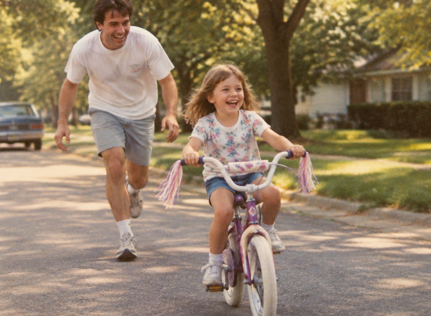 Elm Street, summer of ’96 — a moment with Dad